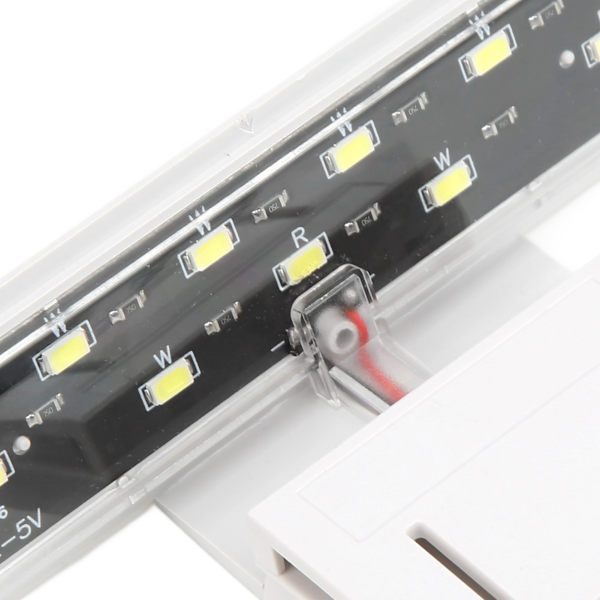 Akvarielampe med Klemme, Høj Lysstyrke LED Lampe til Akvarium 100-240V (EU Stik)