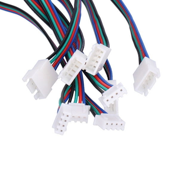 5 st Motorförlängningssladd Hane till Hona Voron 2.4 Extruderkabel för Laddningskontakt