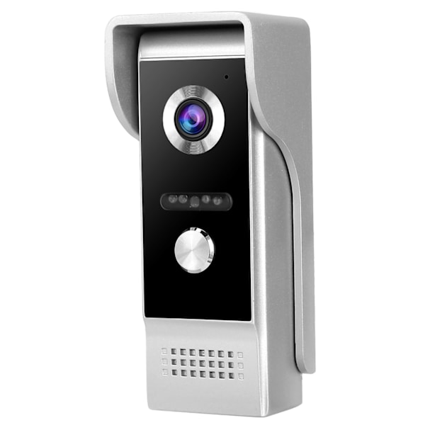 7 tommer HD Videodørtelefon Dørklokke Intercom Kamera Monitor Hjemmesikkerhedssystem 100-240V