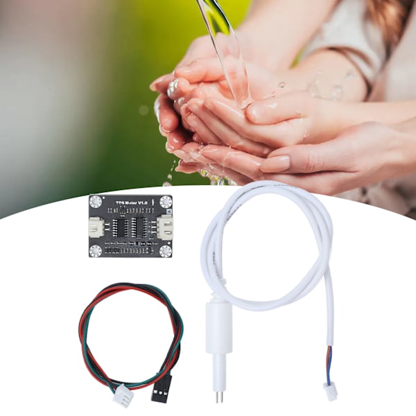 TDS-anturimoduuli Vedenlaatumittari Nesteen sameuden tasotesti Monitori-kortti 3.3V‑5.5V
