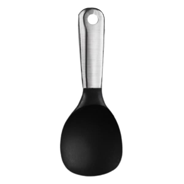 Silikonøse for servering av ris, multifunksjonell matlagingøse med langt håndtak, non-stick rispadle for skånsom omrøring, ergonomisk form for