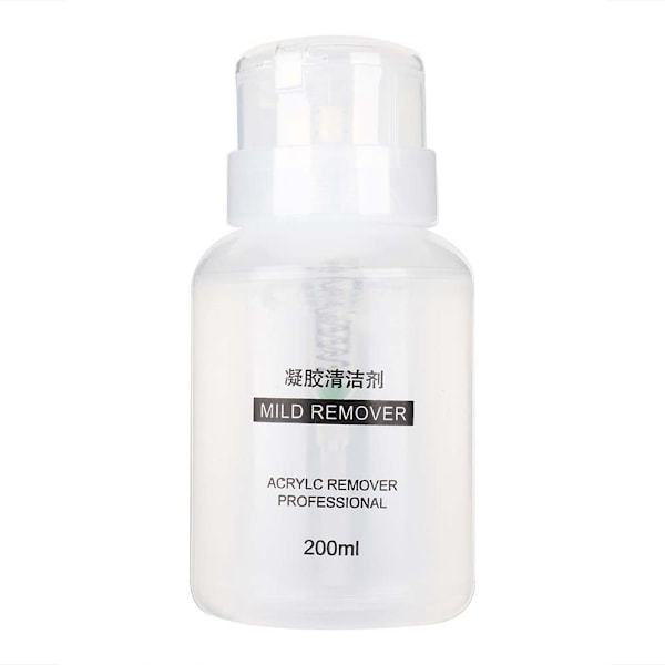 Negleoverflade-renser UV Gel Flydende Neglelakfjerner Polish Cleaner Pumpflaske (Negle-renser)