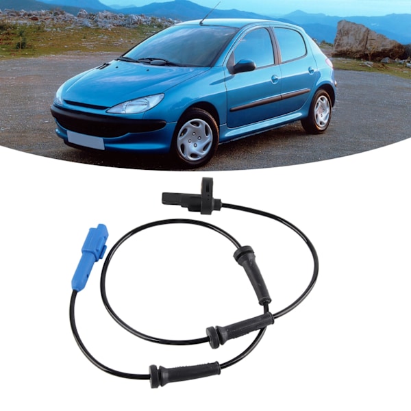 Hjulhastighetssensor 4545A0 Energibesparende Hjulhastighetsovervåking Erstatning for PEUGEOT 206 Saloon CC Hatchback SW