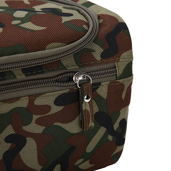 Matkustuslaukku Ulkoilma Miehet Camouflage Matkustus Vaelluslaukku Kannettava Kosmetiikka Matkustus Pesulaukku Camouflage Vihreä