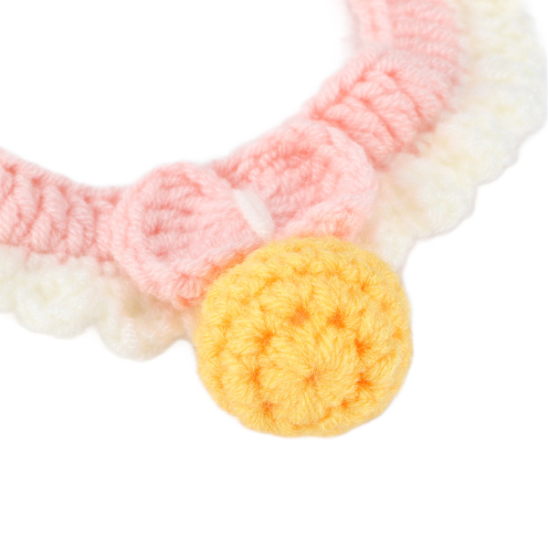 Justerbar Halsband för Anka och Gås, Halsduk Klädaccessoarer för Jul Födelsedag Rosa S
