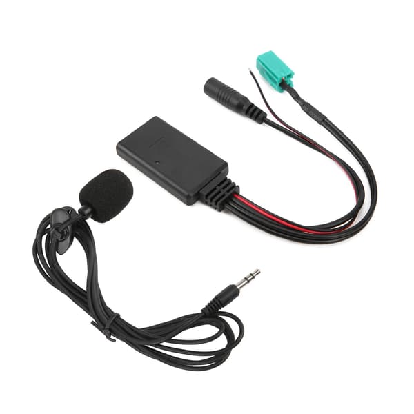 Mikrofonadapter Ekstra Lydledning Plug and Play Erstatning til Clio/Espace/Kangoo/Megane