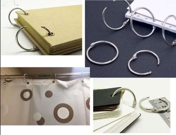 Permeringsbinder, rustsikre 3-tommers løsbladpermer, snap-lock lukkeringer for multifunksjonell bruk (24 stk)