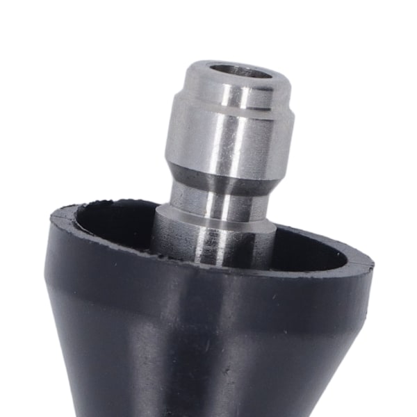 Trykvaske Turbo Dysespids Spids 5000PSI Mini Kompakt Rustfrit Stål Turbo Dysespids til Udskiftning Mellemste Hoved Bag 6 Huller 1/4in NPT