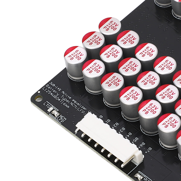 Batteri Aktiv Udligner 10 til 14S Aktiv Udligner Balancer NCM Li Ion LTO Batteri Balancemodul 1.8‑4.5V