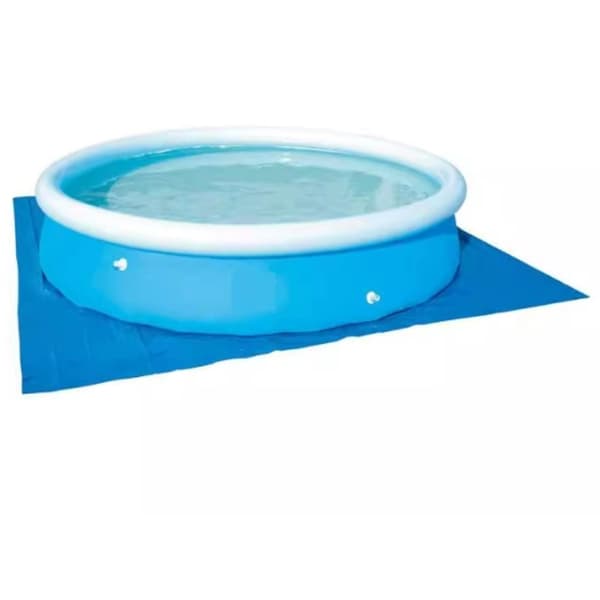 Rektangulär Poolskydd, Förtjockat Material Ovan Jord Poolskydd, Skyddar Botten av Plaskpooler, Mångsidig Användning för Tak, Båt,