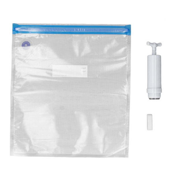 10 stk. 3D-printer Filament Vakuumposer Sæt Håndpumpe Forseglingsklips Oxidation Forebyggende Opbevaringsposer Kit