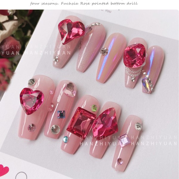 20 stk. DIY Nail Art Rhinestone Krystal Glas Rhinestone Negle