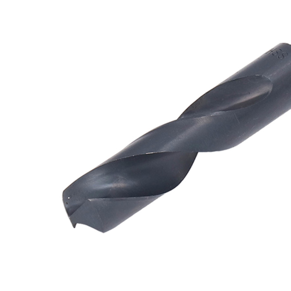 Reduceret Skaft Bor Bits Højhastigheds Stål Sort Twist Bor Bit til Aluminium Kobber 18,5mm