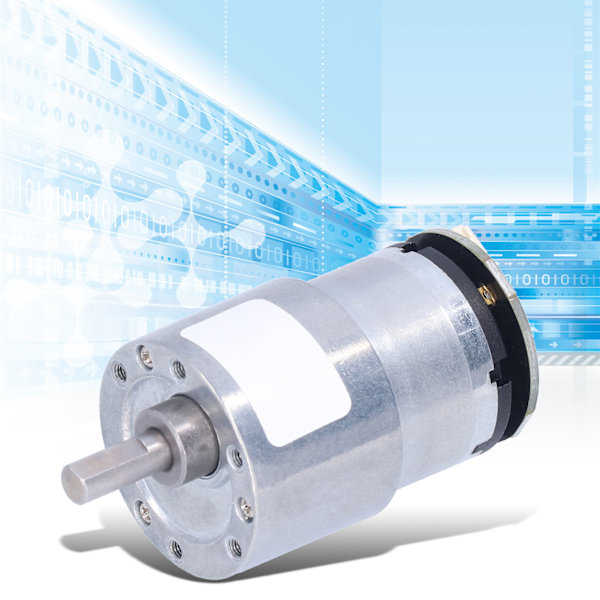 JGB37‑520 Nopeusvähennysvaihteinen sähkömoottori Mikro DC-vaihteinen moottori enkooderilla DC12V60RPM