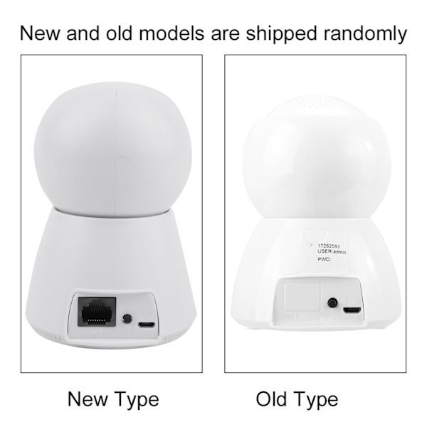 1080P WiFi IP Babycam 2-vejs Intercom Babypleje Monitor Indendørs Hjem PTZ Kamera 110-240V (US)