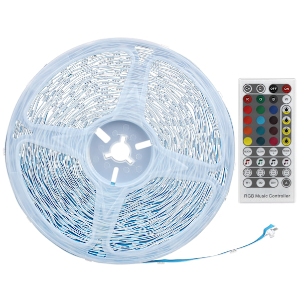 20m 5050 LED DIY Fjärrkontroll Strip Lights för Bluetooth Hemfest Dekoration US 100‑240V