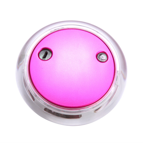 1 stk Bærbar USB Oppladbar Elektrisk Håndvarmer Rask Oppvarming Power Bank (Rose Red)
