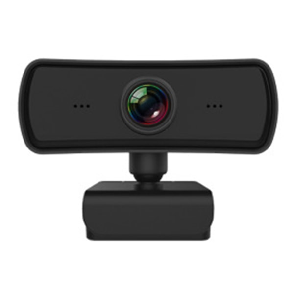 1080P op til 2K-webkamera, HD-webkamera med mikrofon- og privatlivsdæksel, USB-computerkamera, vidvinkelwebkamera, Plug and Play, til Zoom/Teams/OBS,