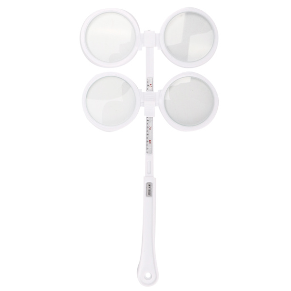 Optisk Flipper Justerbar Optometri Plast Flip 6st med Synkort Optiskt Instrument ±150 Grader
