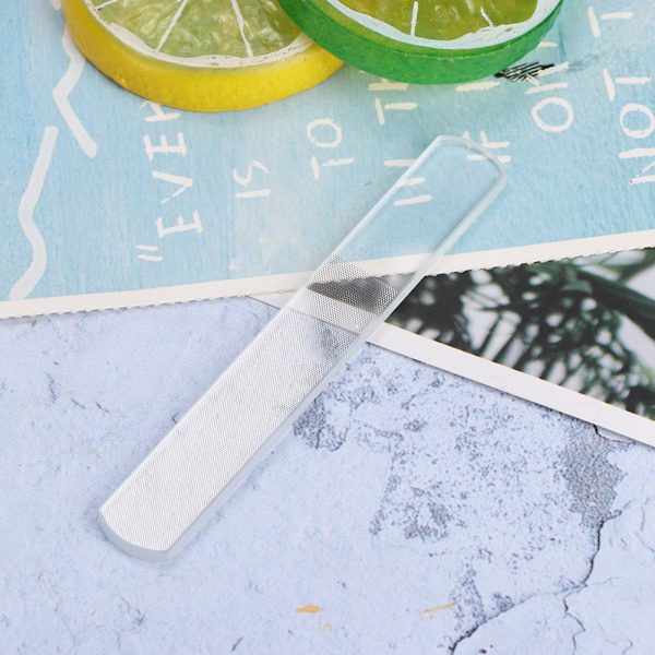 Pro Nano Glass Kynsiviila Kynsien Kiillotusviila DIY Kynsi Taide Hionta Työkalu