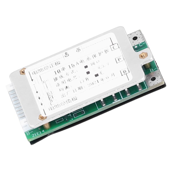 BMS PCB Beskyttelsesplade til Li-Ion Battericellepakke Strømforsyning 10S 15A 36V Uden Balance