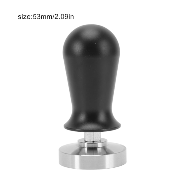 Kaffetamper i Rostfritt Stål 30lb Konstant Tryck Inbyggd Fjäder Avtagbar Kaffe Pulver Tampverktyg 53mm/2.09in