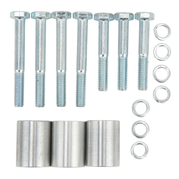 4-Bolts Gasspjeldavstandsstykke Metall Gasspjeldadapterplate Erstatning for JEEP WRANGLER CHEROKEE