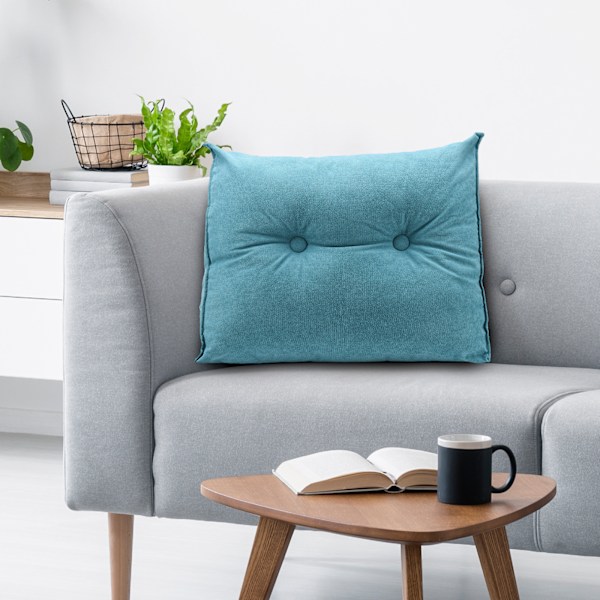 Kroppspositioner Ryggstöd Kilkudde för Läsning, Ergonomisk Design Säkerställer Bekvämt Nackstöd, Tvättbart Överdrag för Enkel Skötsel