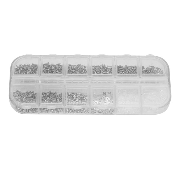 1100-dels Glasögon Skruv Tillbehörssats / Näsdynor / Bågskruvar / Tillbehör