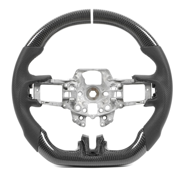 Tilpasset Kulfiber Rat Perforeret Læder Udskiftning til Ford Mustang V6 EcoBoost GT Shelby 2015‑2017