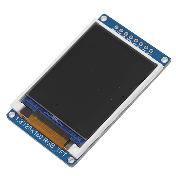 Farve LCD-skærm 1,8 tommer SPI-interface 128 x 160 TFT farve LCD-skærm til enkeltchip-mikrokontrol