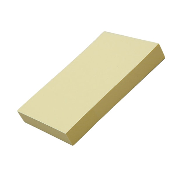 1 Förpackning 100 Ark Självhäftande Post-it-lappar Papperssidor Markörer Memo Index Påminnelseflikar för Hem- och Kontorsbruk 76x50mm Vanlig Typ Gul