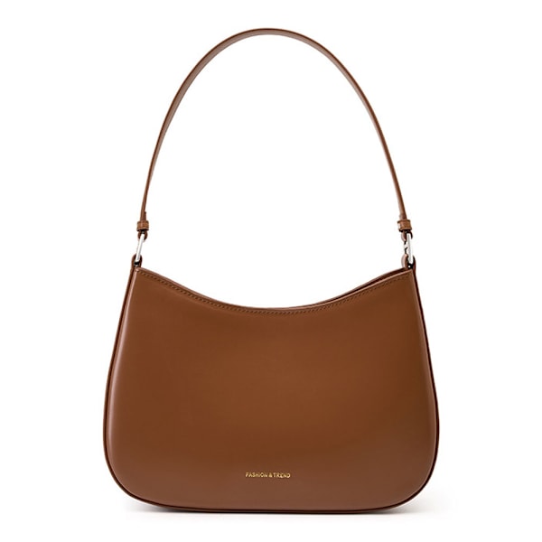 Fransk baguetteväska tvålagers handväska i kohud nytt mode brown c657 |  brown | brown | Fyndiq