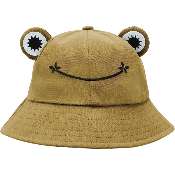 ECOMBOS Frosch Hut Eimer Sonnenhut für Frauen Frosch Eimer Hut S