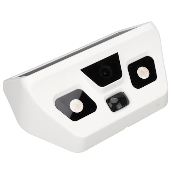 Solcellsdriven Mörkerkamera Rörelsesensor Belysning IP56 1080P 120 Grader Uppladdningsbar Utomhussäkerhetskamera