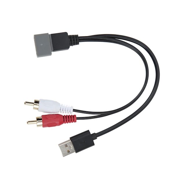 Bilradio USB Port Bevaringskabel USB Input Adapter Udskiftning til Nissan Cube Juke Versa