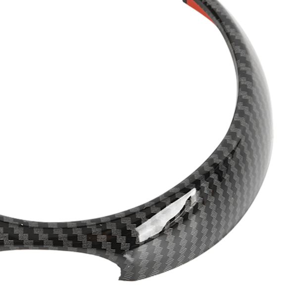 Dekorativ ring for dashbordkant i karbonfiber-stil, erstatning for Clubvan Cooper