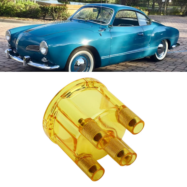 Fordelerhætte AC905509 til Dune Bug Ghia Baja Bus Dasher Campmobile Thing Transporter Standard Gul