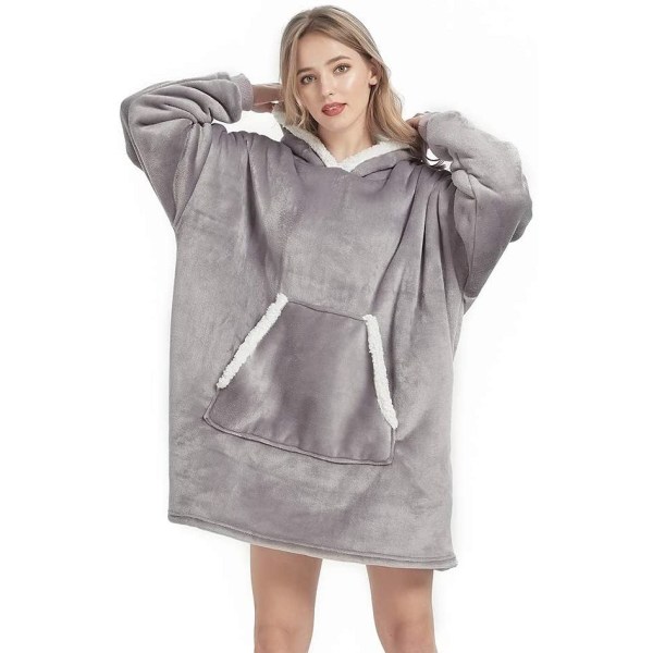 Sherpa Sweatshirt Deck for Erwachsene, Standardgröße med Kapuze