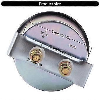 Oppgraderinger Temperaturresistent Amperemeter 12V 30A Generator Tilbehør med Støtsikker Design for Profesjonell Bruk