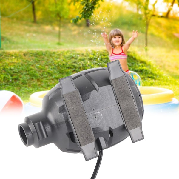 Luftpumpe 17000pa 600W Høytrykks Høykapasitets Multifunksjons Elektrisk Pumpe for Oppblåsbare Luftmadrasser (EU-kontakt (AC 220‑240V) )