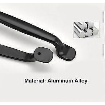 20 Kökslucka Handtag Skåp Lådhandtag Sovrum Möbeldrag Centrumavstånd 128MM, Aluminium