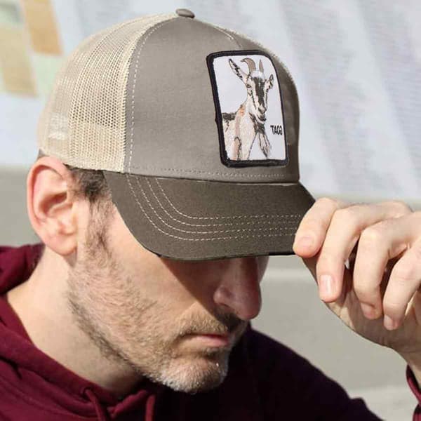 Kun håndvask Trucker Hat, solbeskyttelse mesh bagpaneler snapback lukning brugerdefineret broderet patch justerbar pasform, åndbart materiale letvægt