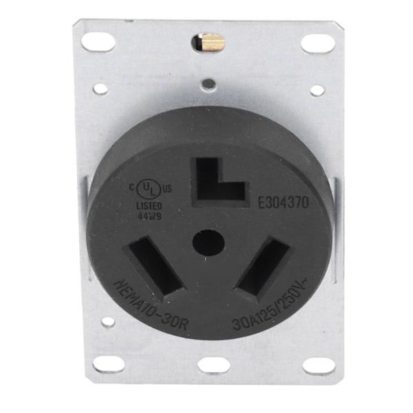 Uttag för eluttag US-standard 3-håls 30A 125V 250V NEMA 10‑30R för hemmet