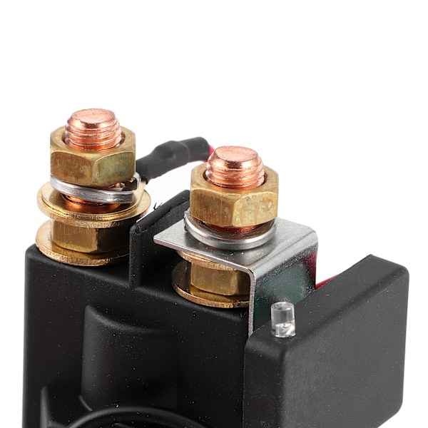 Dobbelt Batteri Isolator Relæ Terminal Beskyttelseshætte Sæt 12V 200A Køretøjsmodifikation