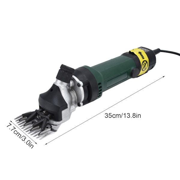 690W Elektriska Ullsaxar 1‑6 Hastighetsjustering 2400r/Min Ulltrimmer Jordbrukstillbehör UK-kontakt 220V 50Hz