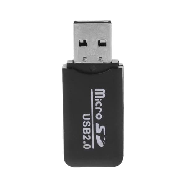 Højkvalitets Micro USB 2.0 SD TF-kortlæseradaptere til computere tablet-pc Orange