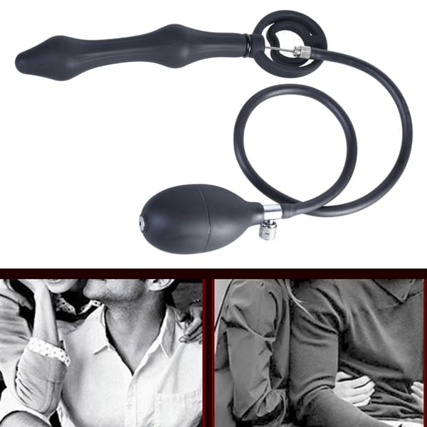 Voksen Utvidelse Stimulator Oppblåsbar AnalsRumpeplugg Dilator Stor Dildo Innføring null - 3