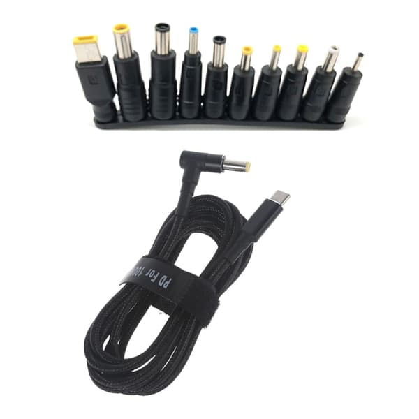 100W USB-C Type-C ladekabel for laderadaptere til bærbare datamaskiner