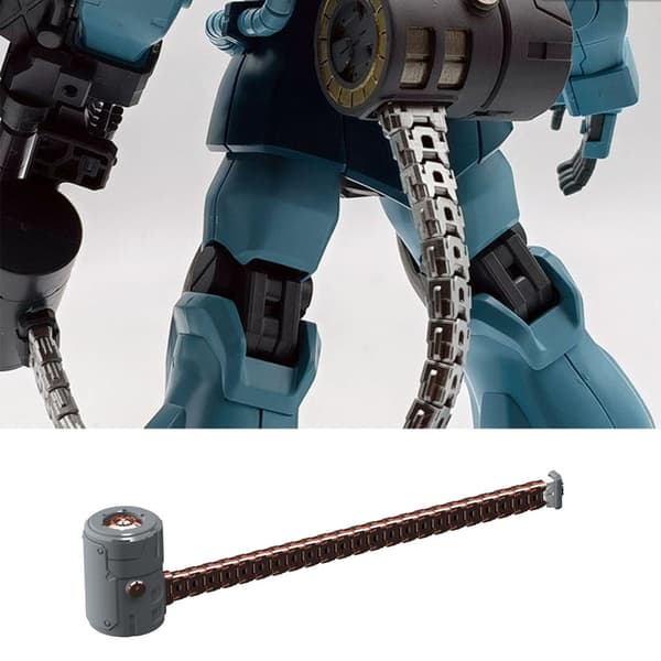 Høydetaljerte skallbelte-deler for tilpasning av Mobile Suit-modeller, plasttilbehør null - 2